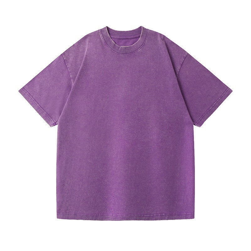 👕 Vintage Oversized Cotton Streetwear T-Shirt – Relaxed Fit Gym Pump Cover Tee ✨