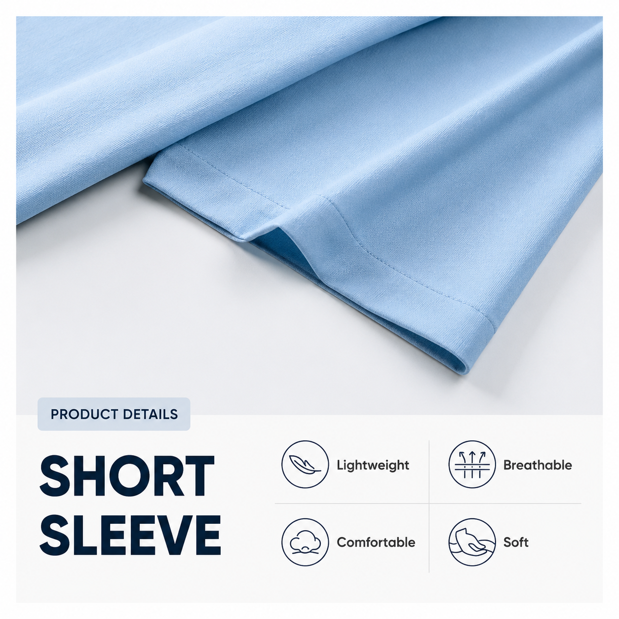 ⚡ 49% OFF – 👔 Men’s Muscle Fit Wrinkle-Free Shirt