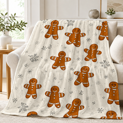 🎃 Halloween Autumn Printed Flannel Throw Blanket for Sofa & Bed 🍂