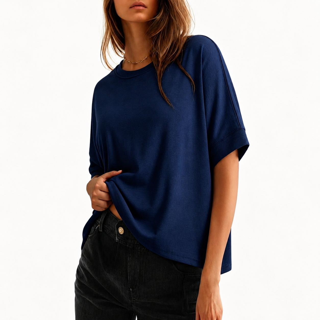 🔥 Soft Oversized Tee Women Love – Comfy, Loose & Flattering ✨