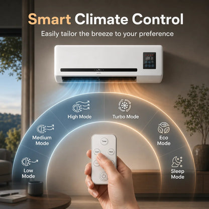 🔥 50% OFF – 2-in-1 Wall-Mounted Heater & Air Cooler