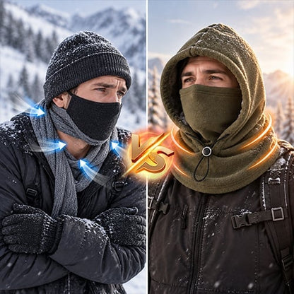 📣 50% OFF ❄️ 3-in-1 Double-Layer Fleece Winter Hood