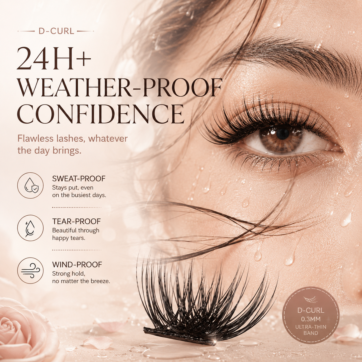 🔥LAST DAY 55% OFF🔥Invisible Lash Kit - 24H Waterproof & Natural Look