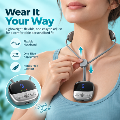 💆 The Everyday Neck Relief Device You’ll Want Everywhere – Smart Wearable Massager