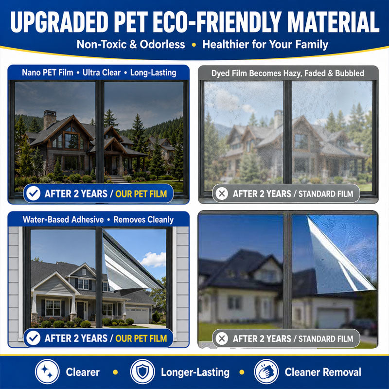 🚨 [50% OFF Today] PrivacyShield One-Way Window Film | Heat & UV Control ☀️
