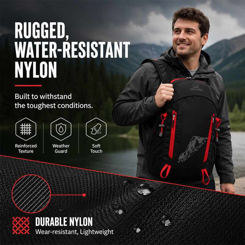 🎒 Ultralight Foldable Travel Backpack – 20–35L Water-Resistant Daypack