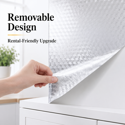 ✨🔥 Peel & Stick Aluminum Foil – Instant Kitchen Makeover 🏡
