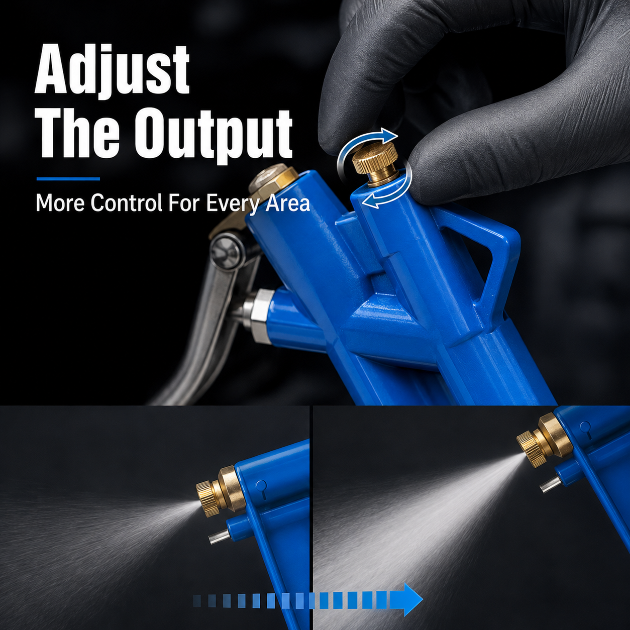 🛠️ Pneumatic Engine Cleaning Gun with Siphon Hose 🚗