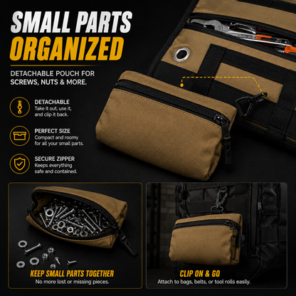 🛠️ Universal Heavy-Duty Roll-Up Tool Bag
