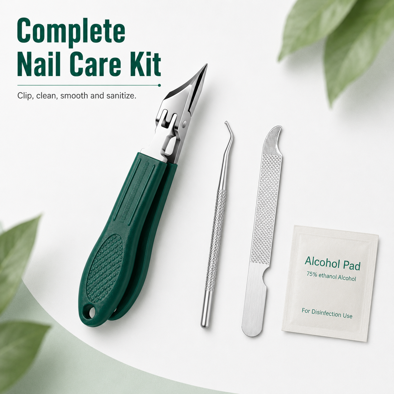 ✂️ Professional 4Pcs Precision Slanted Pedicure Set