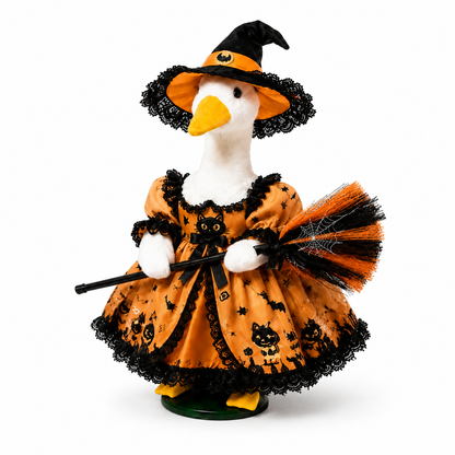 🎃🦆 The Coolest Porch Goose On The Block This Halloween!