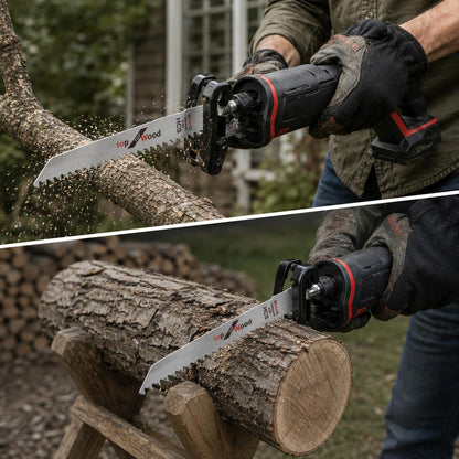 🪚 Heavy Duty Forged Pruning Saw – Cut Branches Faster With Less Effort 🌿