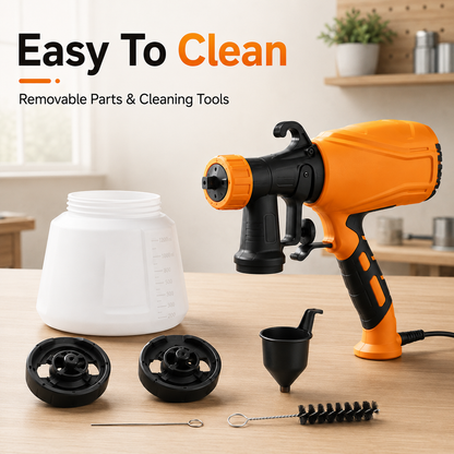 🚚 Free Shipping ！⚡ 700W Electric Paint Sprayer 🎨
