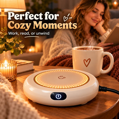 ☕ Smart Mug Warmer — Keep Your Coffee Warm & Your Moments Cozy ✨