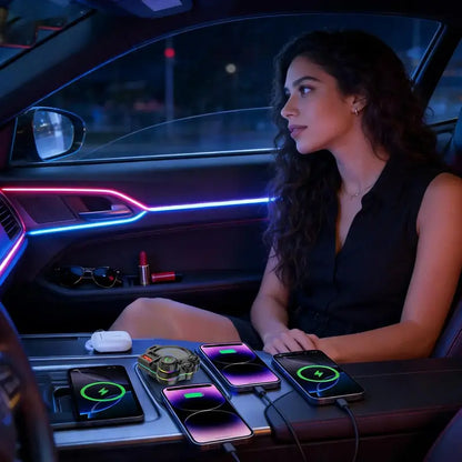 📻🚗 Universal Dual-Port Car FM Bluetooth Transmitter – Wireless Music, Hands-Free Calling & Dual USB Charger 🔌