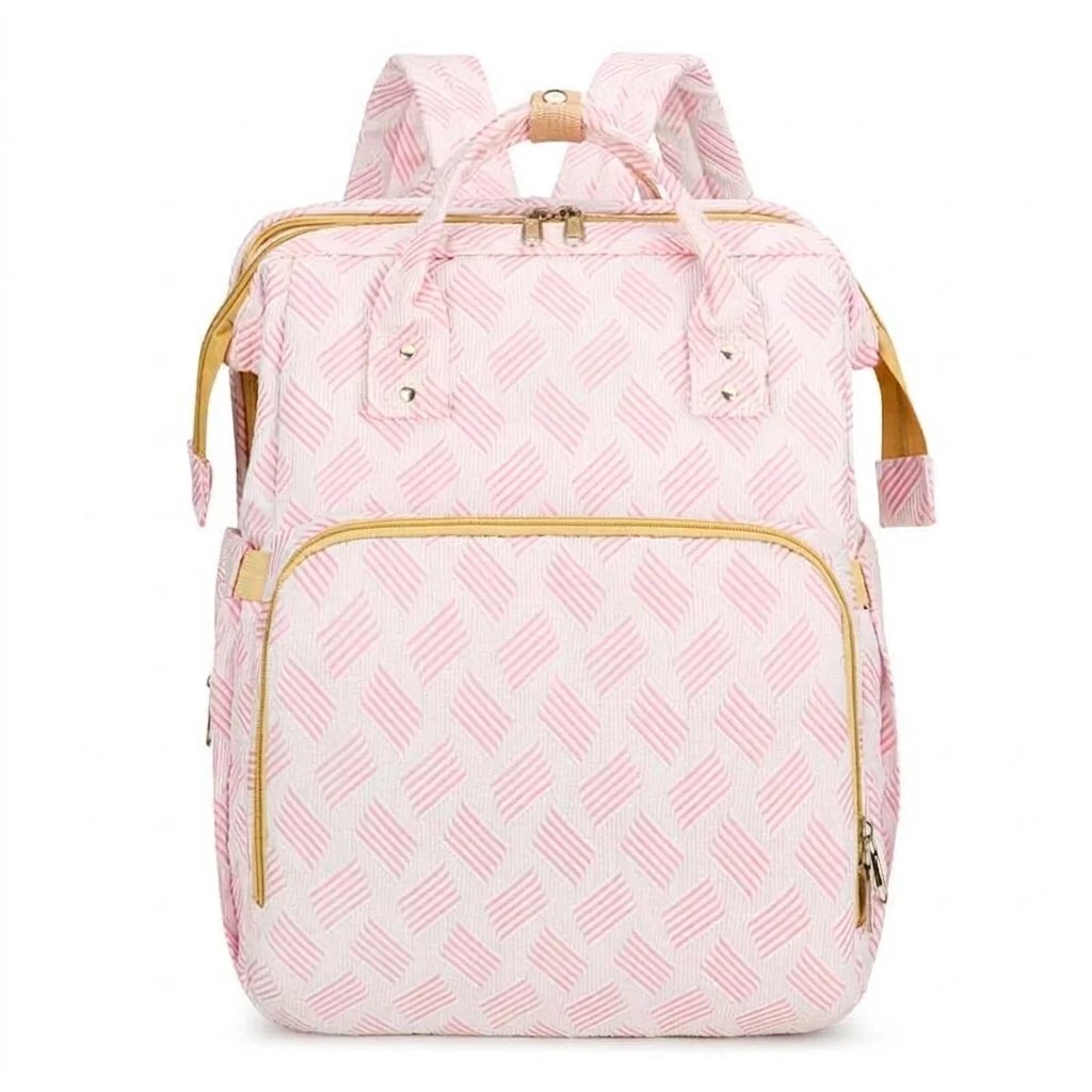 🎒 Diaper Bag Backpack with Changing Mat & Insulated Pockets 🍼