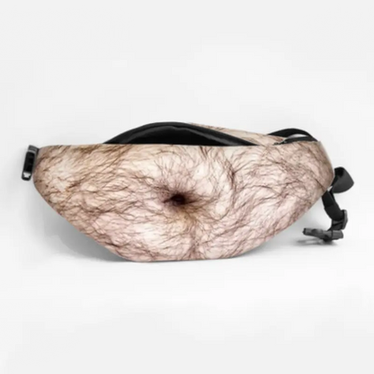 😂 3D Beer Belly Fanny Pack – Funny Waist Bag & Gag Gift 🎁