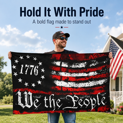 New U.S. 250th Anniversary Flag Outdoor Decorative Fabric Celebrating the Nation's Founding