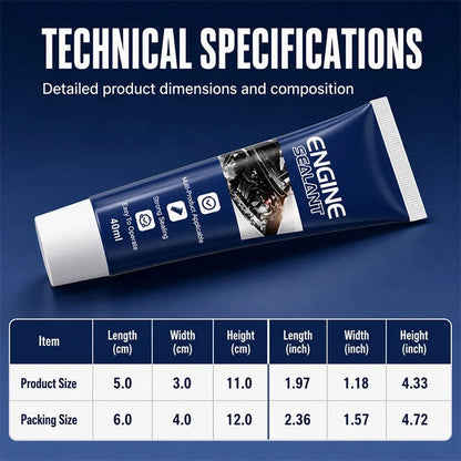 🔥HOT SALE 49% OFF⚙️Automotive Engine High Temperature Sealant 🔥Multi-Purpose Permanent Leak Sealing 🛠️Easy DIY Car Repair