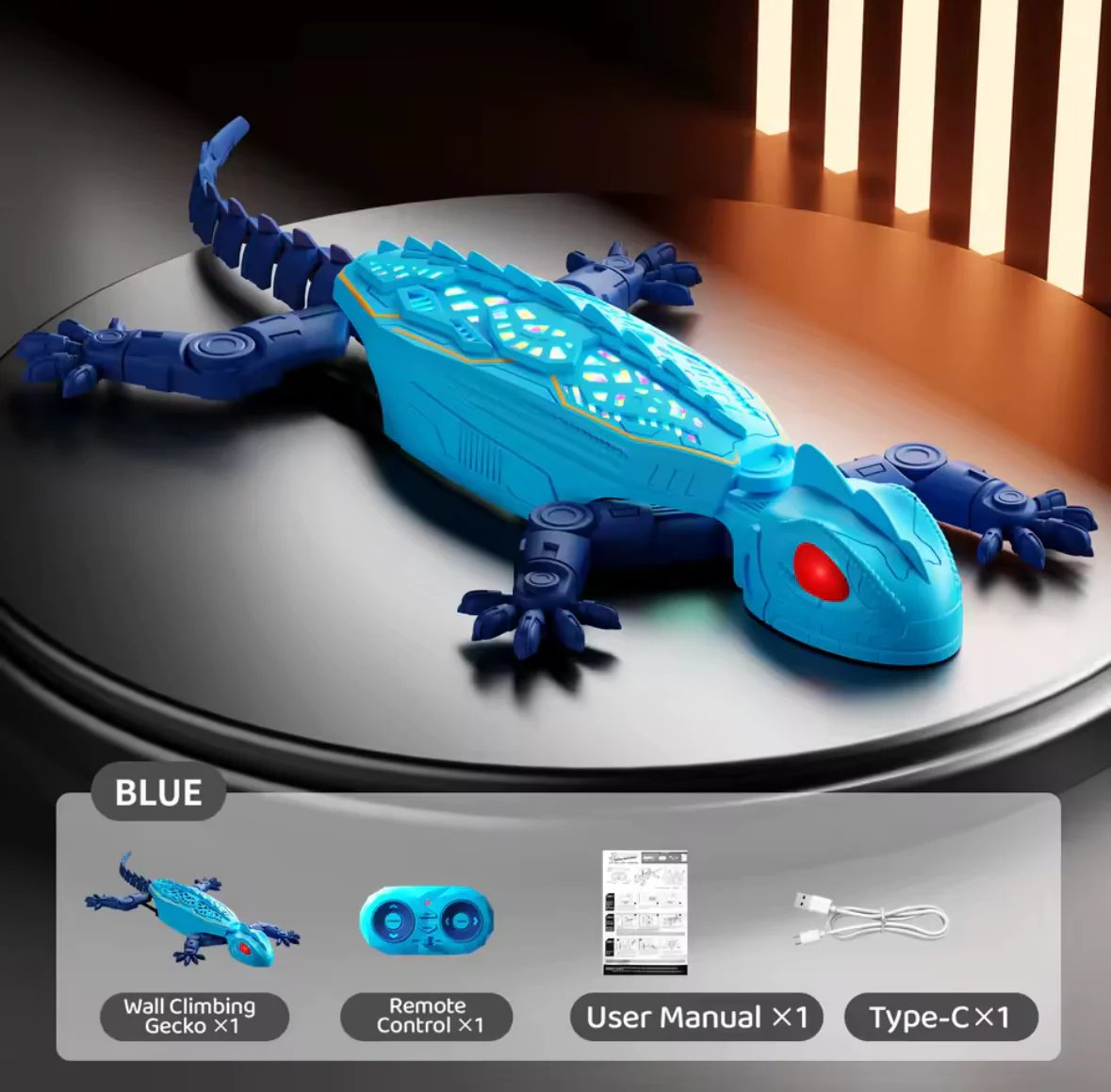 🦎 Gecko Rush Wall Climbing Remote Control Lizard Toy Gravity Defying Toy 🎮