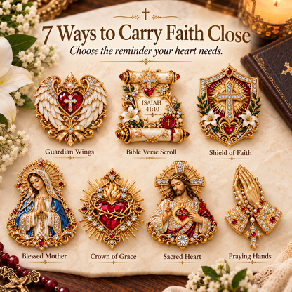 🔥Buy 3, Get 1 Free -🙏✨ Carry the Faith™ Pocket Hug Collection ✝️❤️