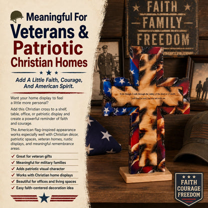🇺🇸 Faith Over Fear American Cross-Buy 2 Get Free Shipping
