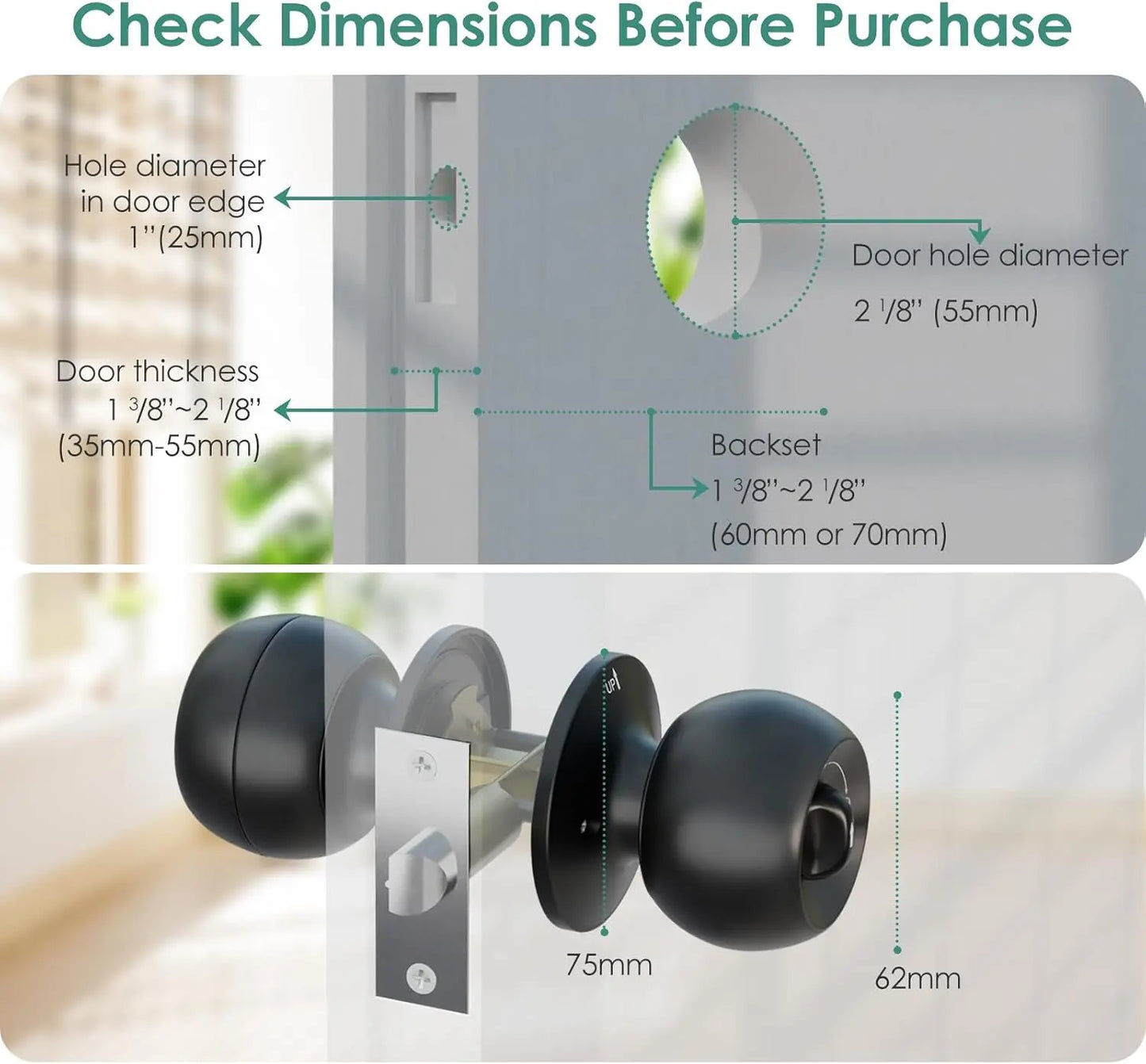 🔒✨Smart Biometric Door Lock, supports Fingerprint, Passcode & App Access🏡