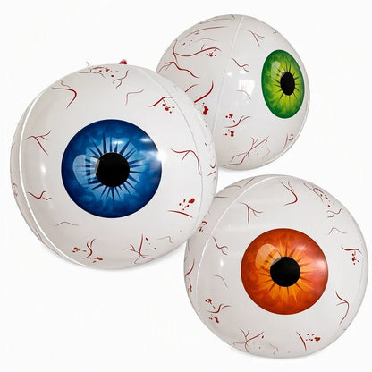 🔥HOT SALE 49% OFF🎃 Giant 22' 4D Eyeball Balloons | Creepy Halloween Party Decorations for Spooky Home & Garden