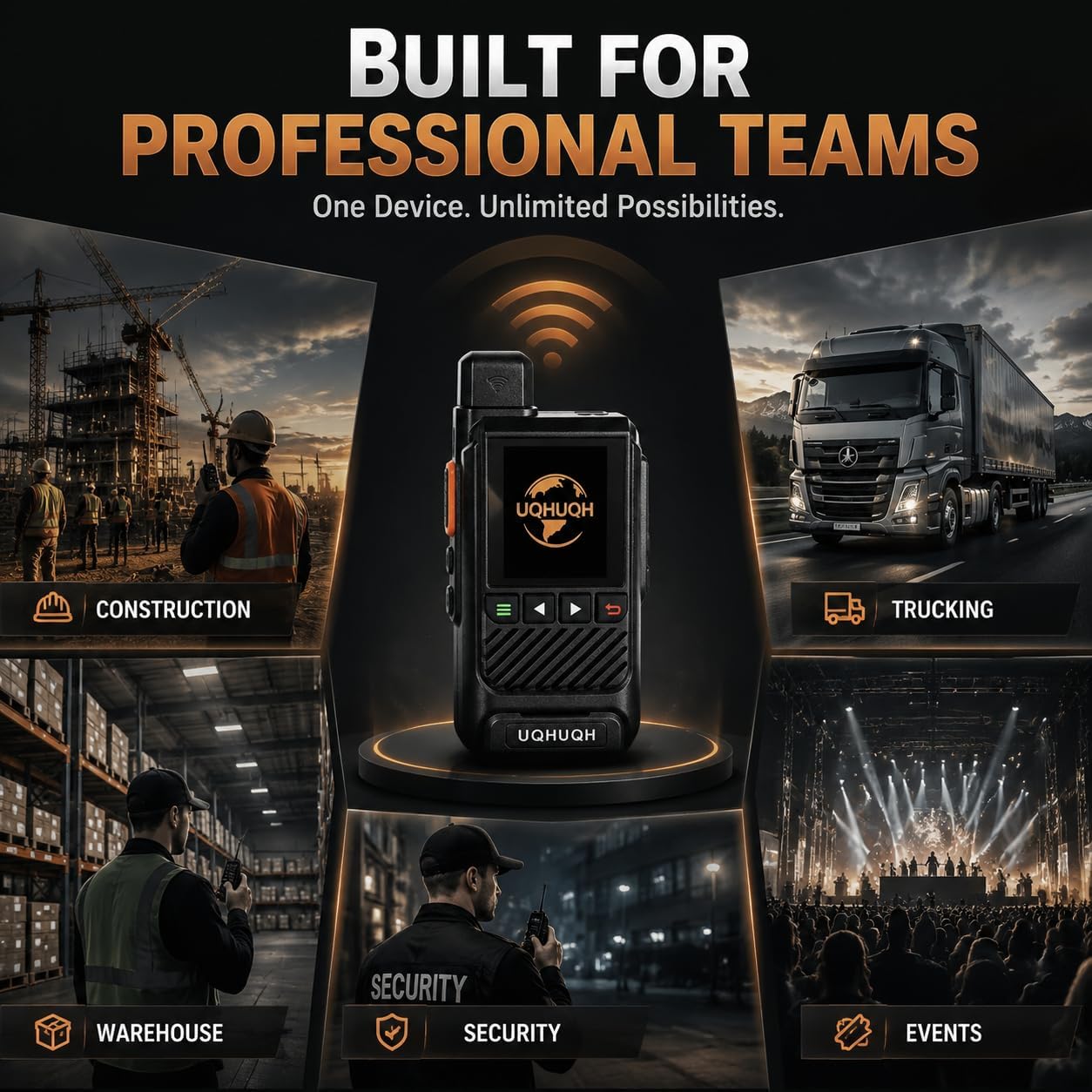Walkie-Talkies with Unlimited Communication Range