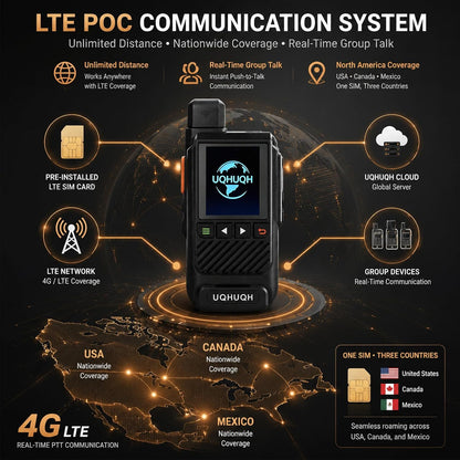 Walkie-Talkies with Unlimited Communication Range