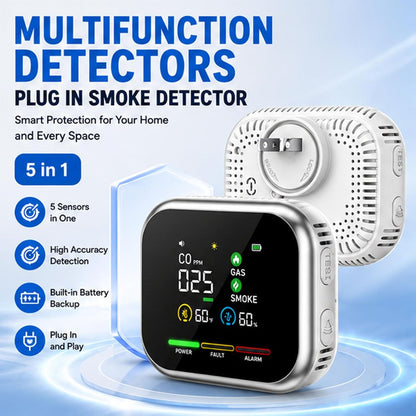 The new 2026 model portable environmental monitor is equipped with a high-definition display that shows temperature and humidity data.