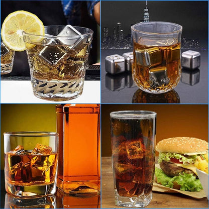 Stainless Steel Quick-Freeze Metal Ice Blocks