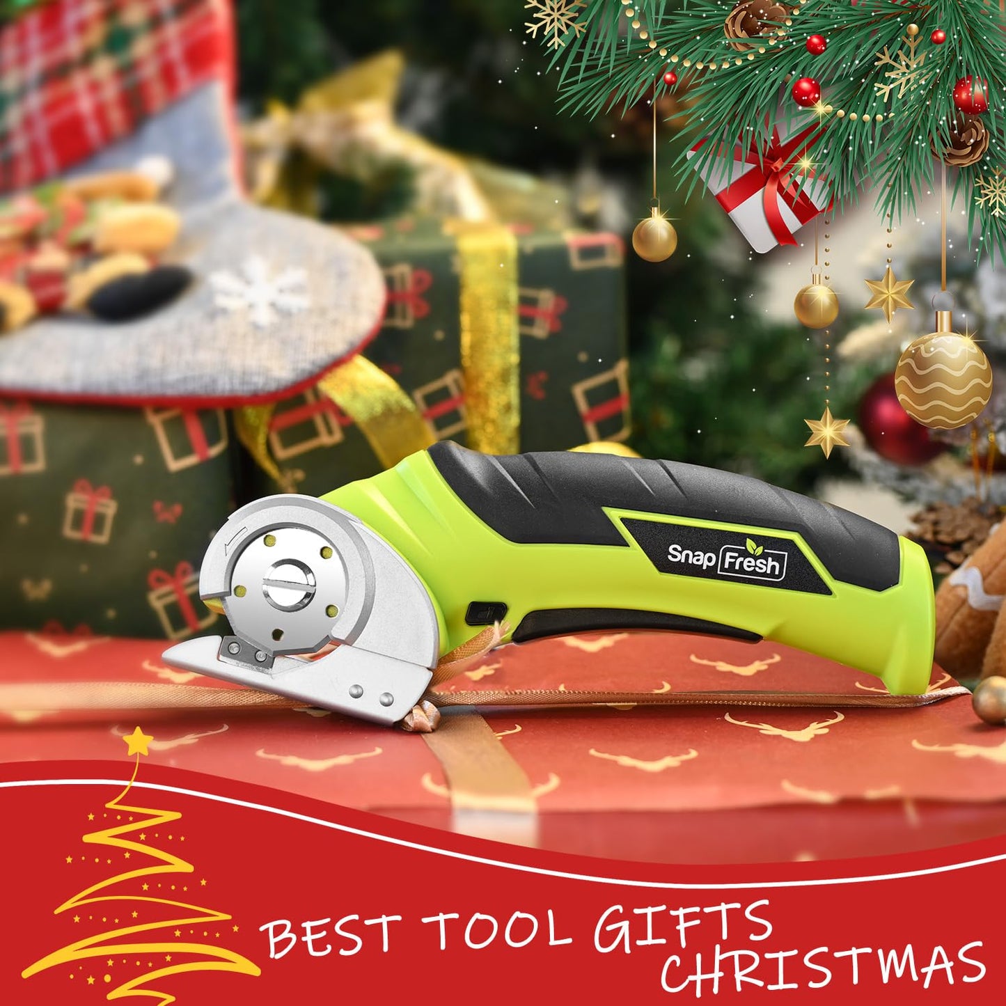 4V Cordless Rotary Cardboard Cutter