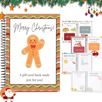 🔥 LIMITED-TIME 50% OFF 🎁 Christmas Gift Card Book