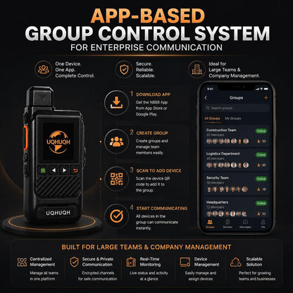 Walkie-Talkies with Unlimited Communication Range