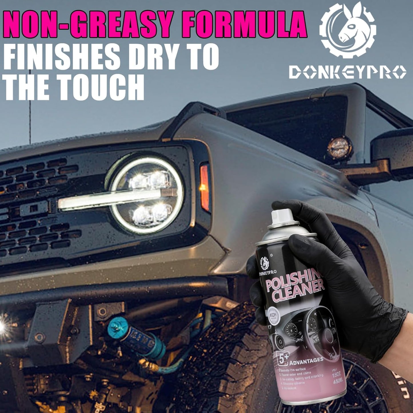 Car Interior Polishing and Cleaning Solution
