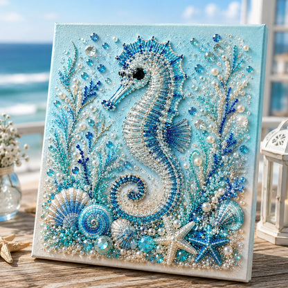 🔥Limited time 70% OFF - 🌊✨ Ocean Theme Pearl Art DIY Kit – Relaxing DIY Craft to Create Stunning Coastal Artwork (📦Buy 2 Free Shipping)