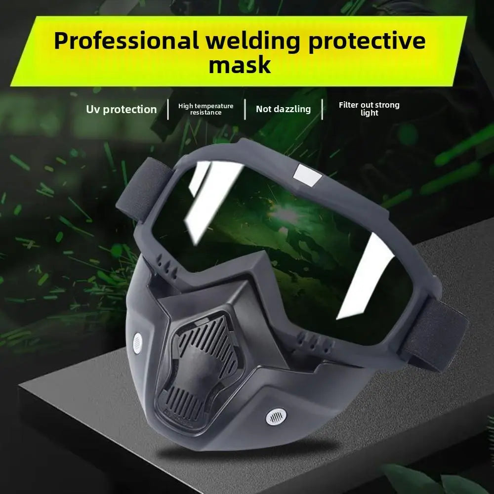 Detachable Full Face Goggle Mask