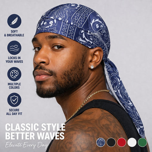 🔥Summer Sale 50% OFF! ✨Paisley Cooling Headscarf Cap