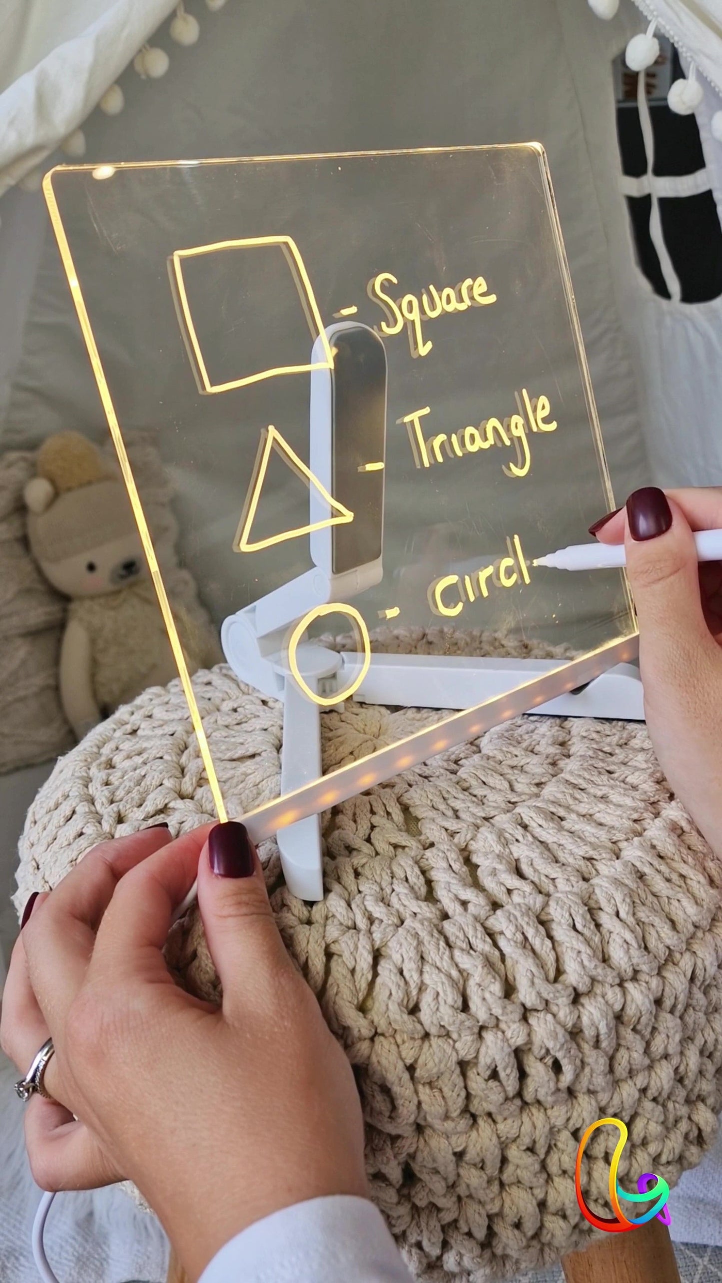 ⏳LAST DAY SALE 49% OFF !! 🎨LED Note Board🎁Buy 1 Get 7 Colour Pens For Free