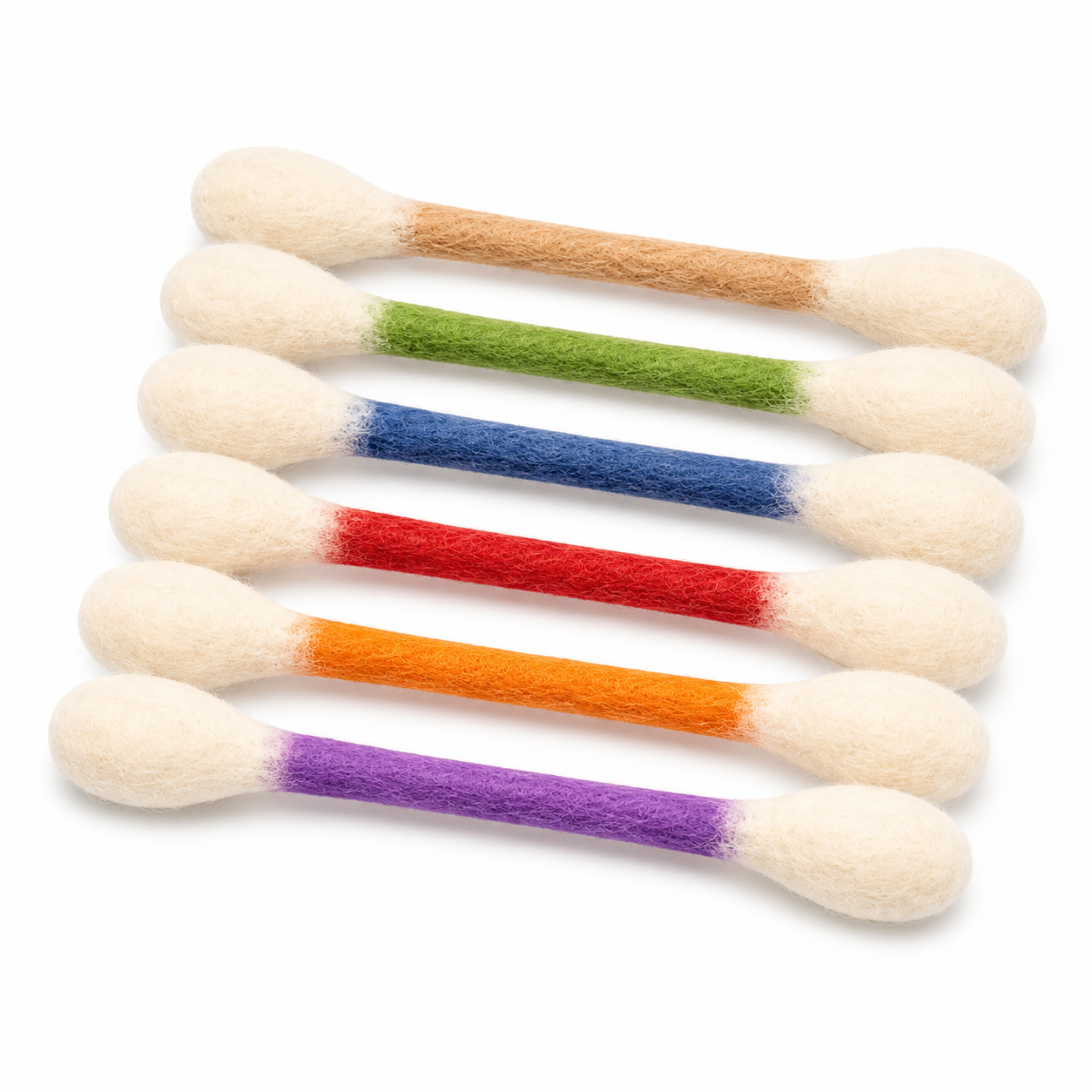 🐾 6PCS Double-Ended Interactive Cat Chew Toys – Bite, Bat & Chase Fun for Active Cats