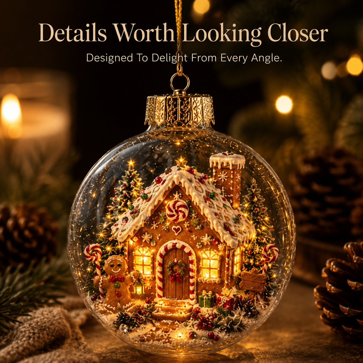 🔥 LIMITED-TIME 50% OFF 🔥 🎄 3D Miniature Christmas Globe Hanging Ornaments – 8 Collectible Scenes ✨