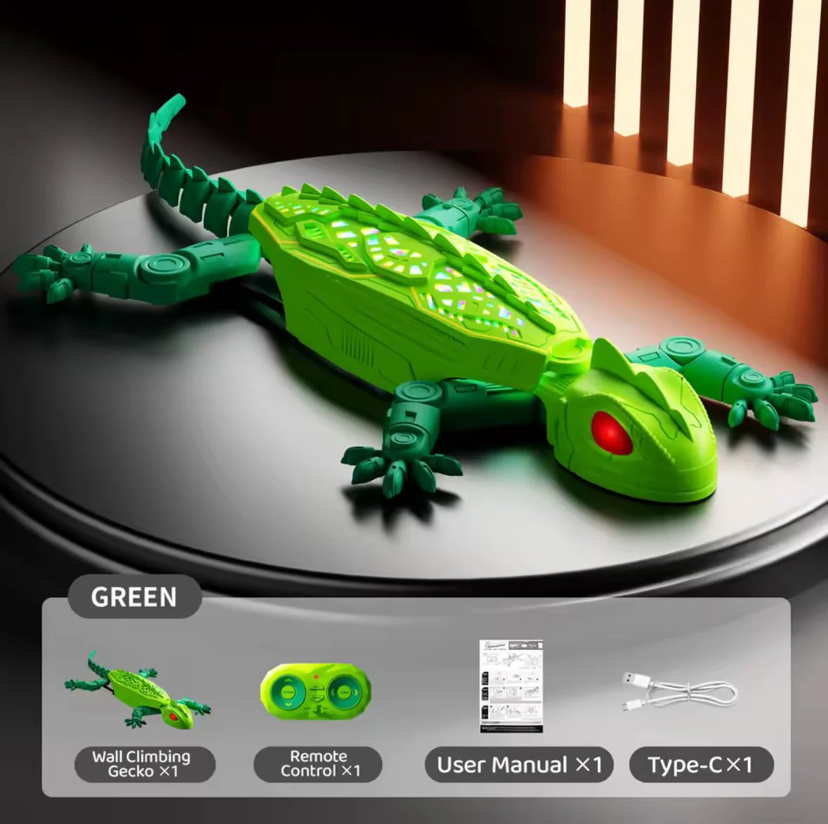 🦎 Gecko Rush Wall Climbing Remote Control Lizard Toy Gravity Defying Toy 🎮