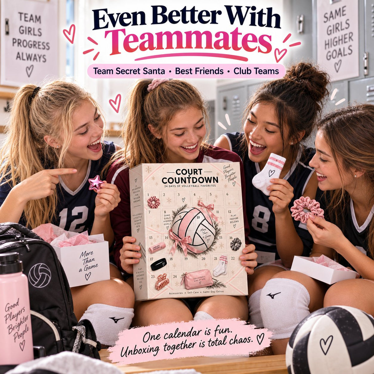 🔥Last Day 49% OFF💖🏐Volleyball Advent Calendar