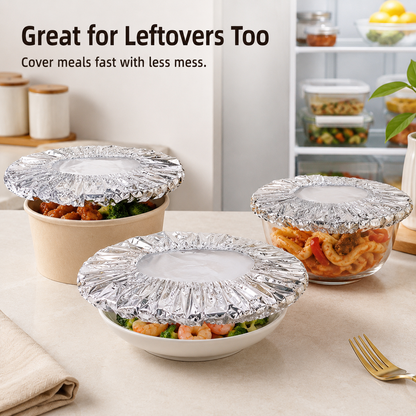 🔥 Reusable Thermal Dish Covers – Keep Food Warm & Fresh Longer