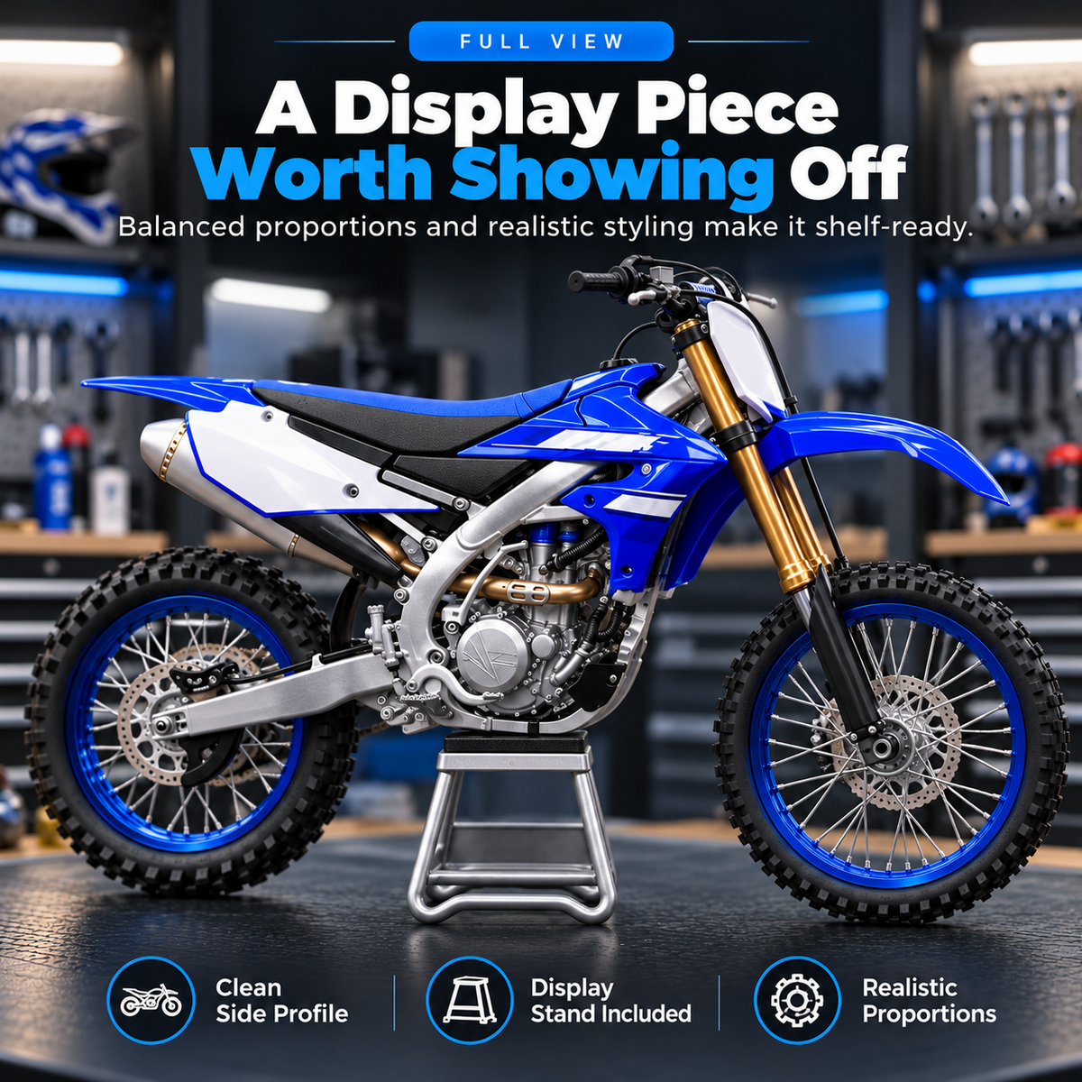 🏁 DIY Motocross Dirt Bike Model Kit 🏍️ Build Your Own Off-Road Legend!