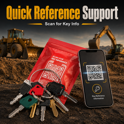 🚚 Buy 2, Free Shipping | 50-Piece Heavy Equipment Key Set 🔑