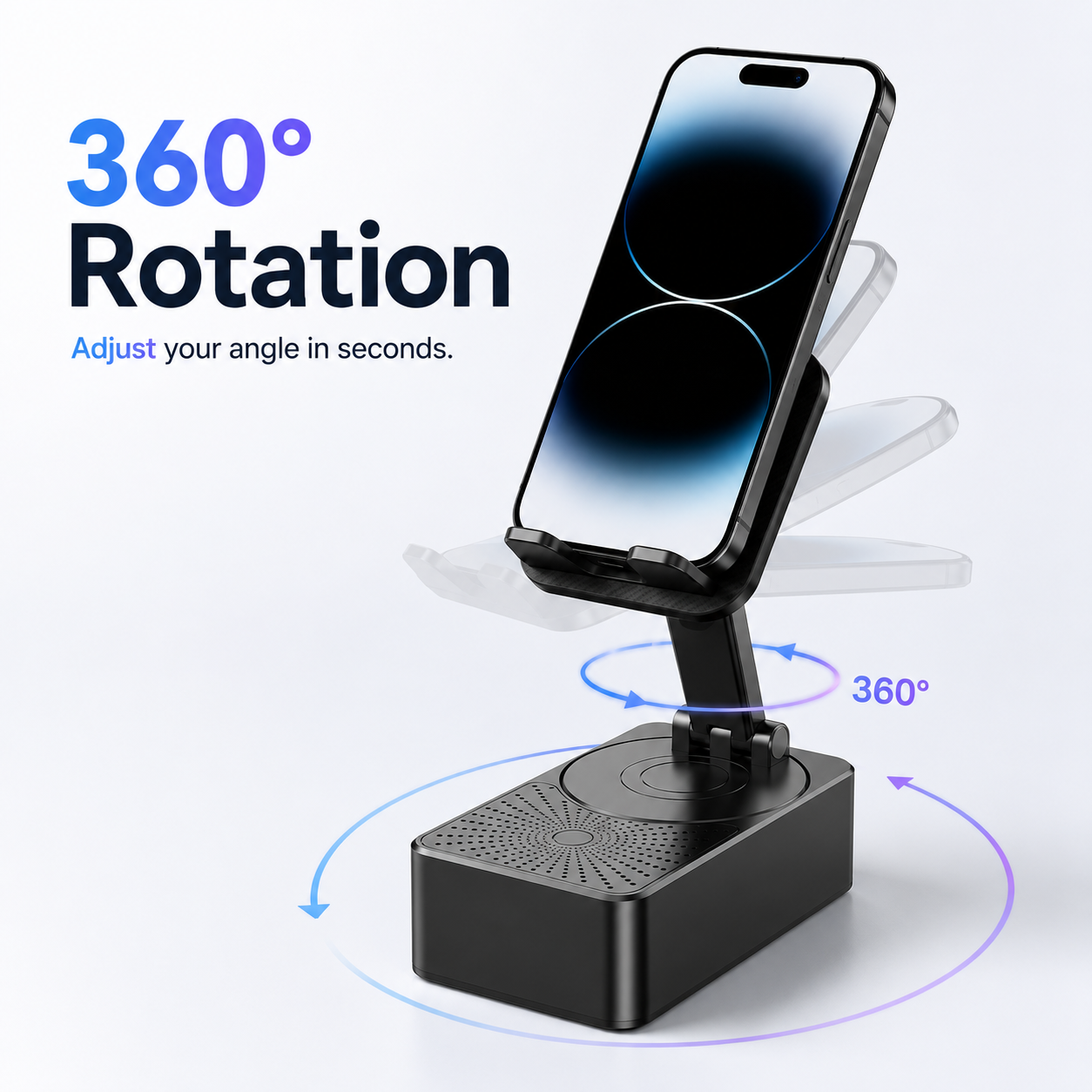 📱 5-in-1 Phone Speaker Stand