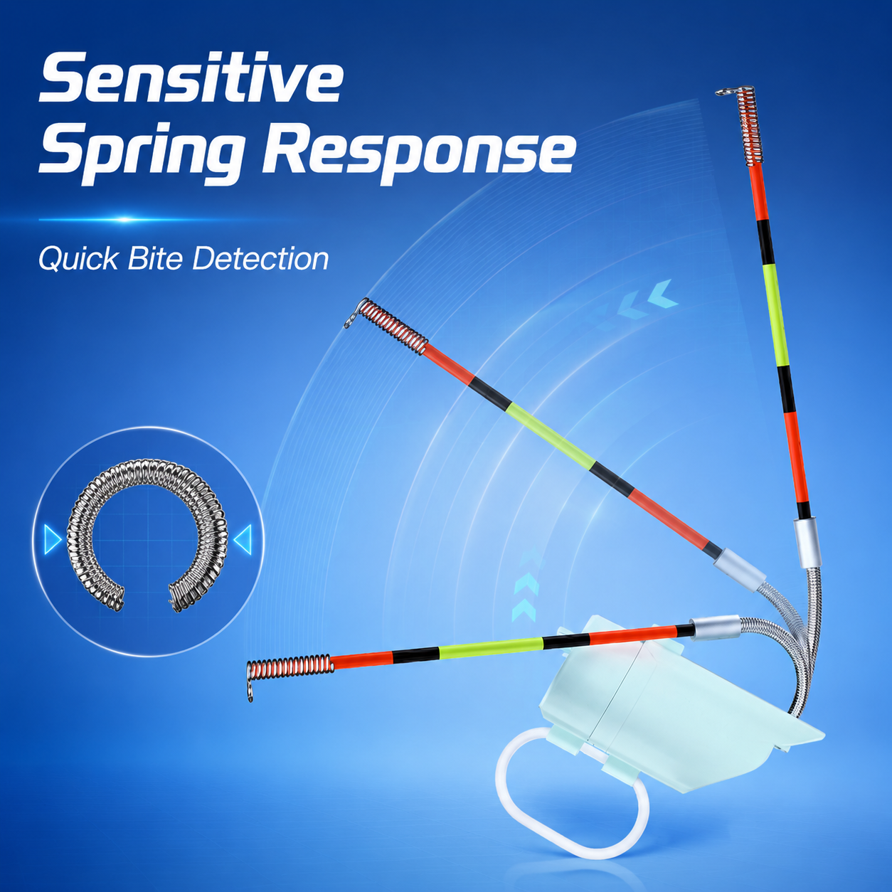 🚨 Never Miss A Strike — Smart LED Fishing Bite Alarm (Dual Sound & Visual Alert) 🎣