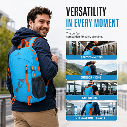 🎒 Ultralight Foldable Travel Backpack – 20–35L Water-Resistant Daypack